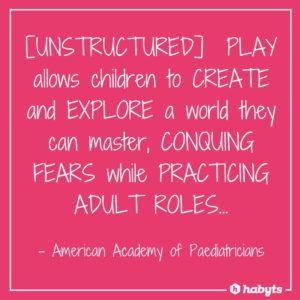 Free Playtime-unstructured activities