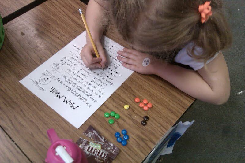 Mms Math Reward Use M&M's to Learn Addition and Subtraction - Habyts