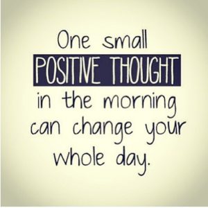 Positive Thoughts!